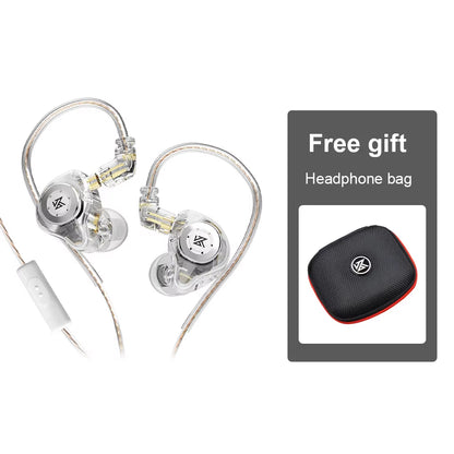 KZ EDX PRO Earphone 10Mm Dual Magnetic Circuit Dynamic Drive HIFI Music Earbud Sport Noise Cancelling Headset ZSN PRO ZSTX ZEX