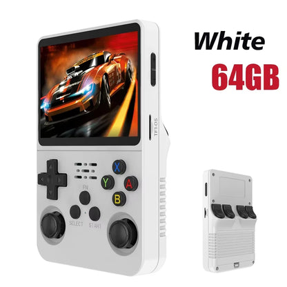 Open Source  Retro Handheld Video Game Console Linux System 3.5 Inch IPS Screen Portable Pocket Video Player 64GB 128G Games