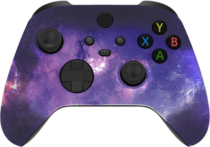 Wireless Controller for Microsoft Xbox Series X/S & Xbox One - Custom Soft Touch Feel - Custom Xbox Series X/S Controller (X/S Galaxy)