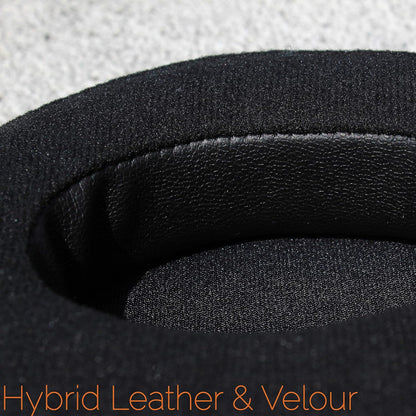 Wicked Cushions Velour Replacement Earpads for ATH M50X - Compatible with ATH M40X / M50XBT / Hyperx Cloud 1 & 2 / Steelseries Arctis 3/5 / 7 / 9X & Pro/Stealth 600 & More (Black)