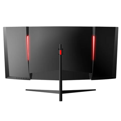 New 30 inch 2K 200Hz Curved Gaming Monitor 21:9 2560x1080 Ultra Wide Ultra Slim screen FREESYNC VESA Metal Black