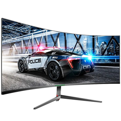 New 30 inch 2K 200Hz Curved Gaming Monitor 21:9 2560x1080 Ultra Wide Ultra Slim screen FREESYNC VESA Metal Black