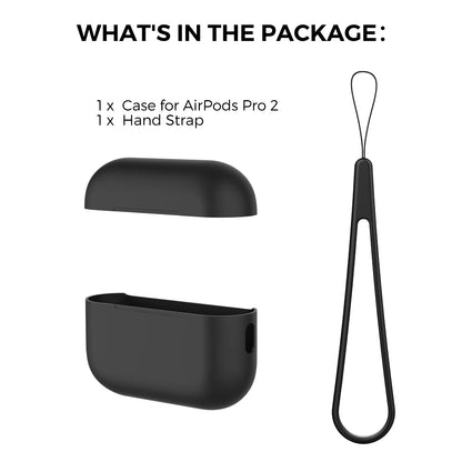 For Apple AirPod Pro 2nd/1st Generation Case Soft Silicone Protective Case Cover with Cleaning Pen Kit Accessory for AirPods Pro