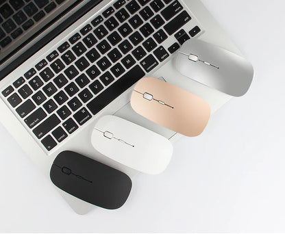 Wireless Mouse Bluetooth Rechargeable Mouse Wireless Computer Silent Mouse Ergonomic Mini Mice USB Optical Mice For PC laptop