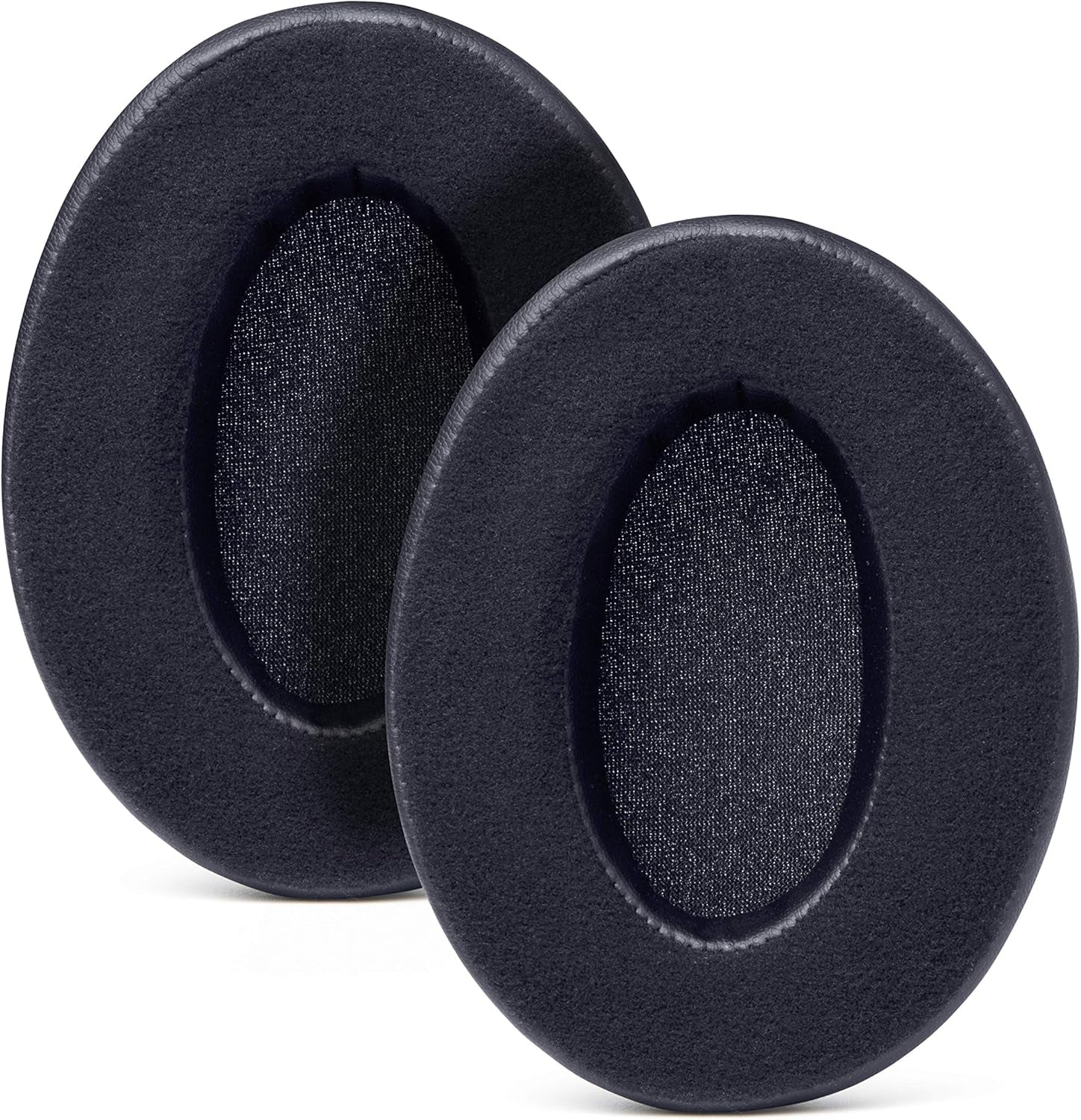 Wicked Cushions Velour Replacement Earpads for ATH M50X - Compatible with ATH M40X / M50XBT / Hyperx Cloud 1 & 2 / Steelseries Arctis 3/5 / 7 / 9X & Pro/Stealth 600 & More (Black)